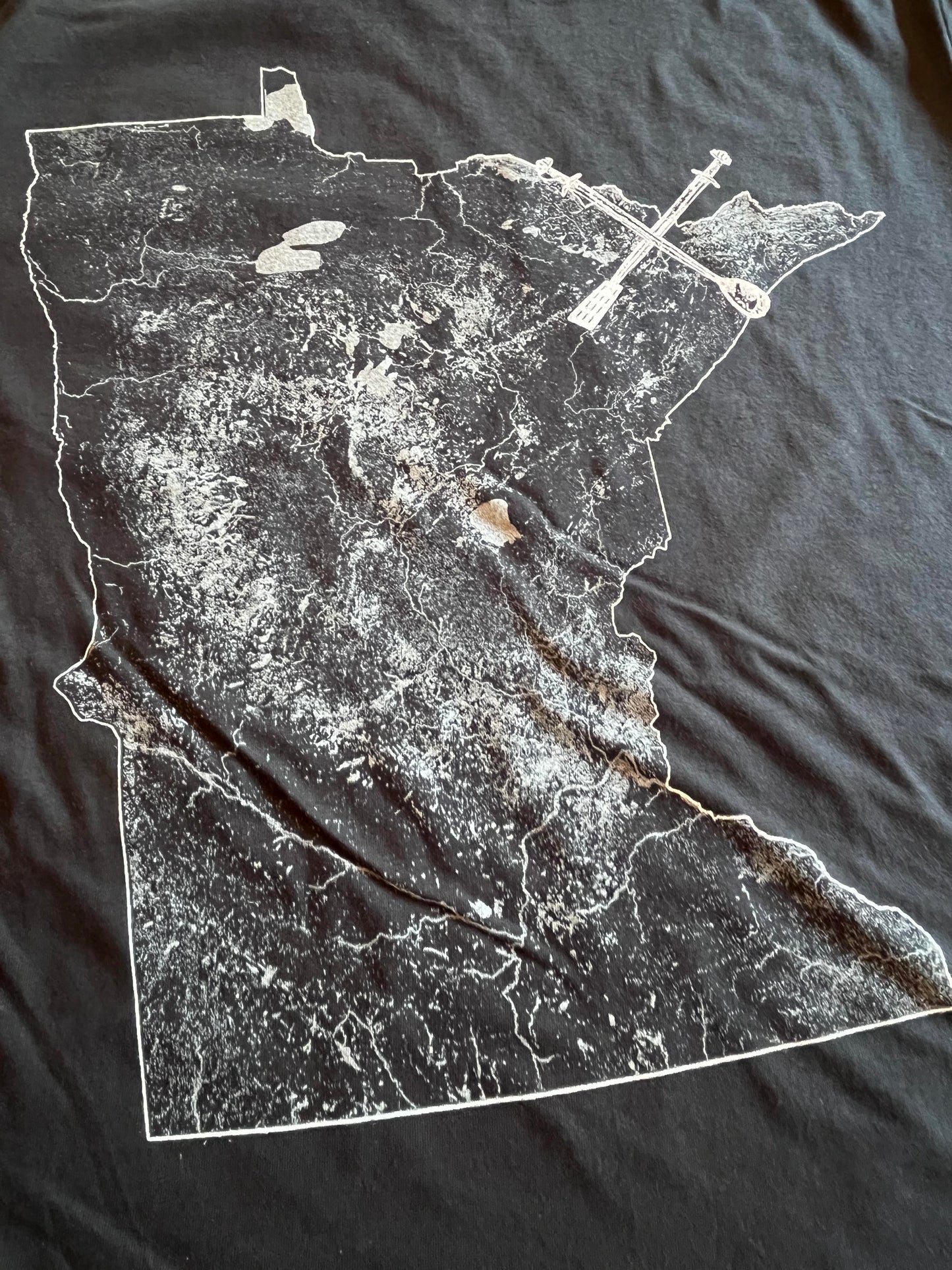 Hammerheart Brewing ELY MN short sleeve shirt